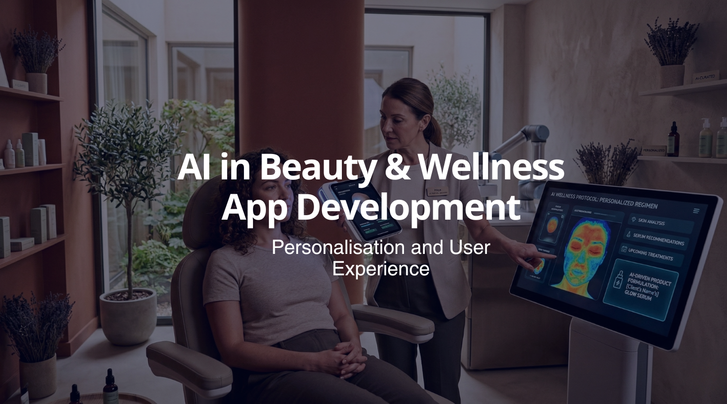 How AI Is Transforming Custom Mobile App Development in Beauty & Wellness